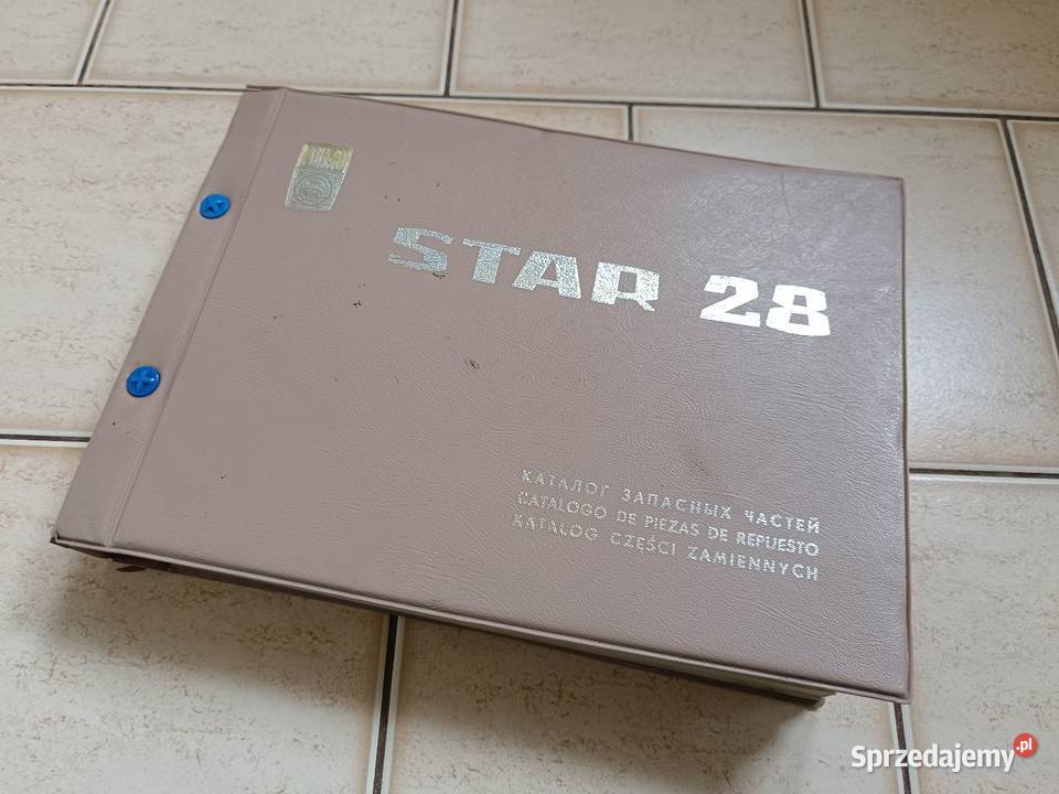 Star 28 katalog części zamiennych 1974r Pruszków