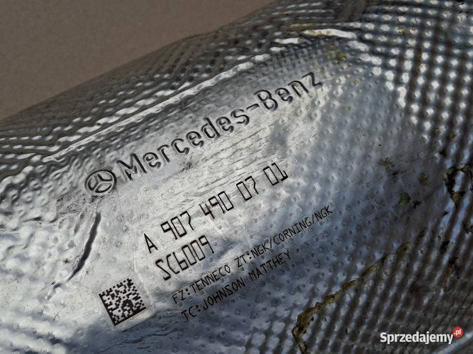 MERCEDES SPRINTER W907 W910 DPF KATALIZATOR lubuskie