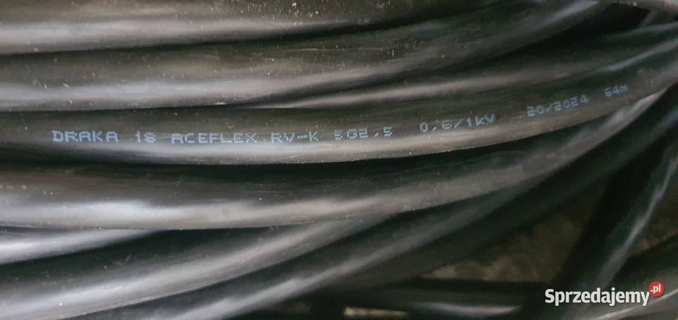 Przedłużacz Siłowy 16A 5G25mm DRAKA Aceflex RVK zachodniopomorskie Świdwin sprzedam