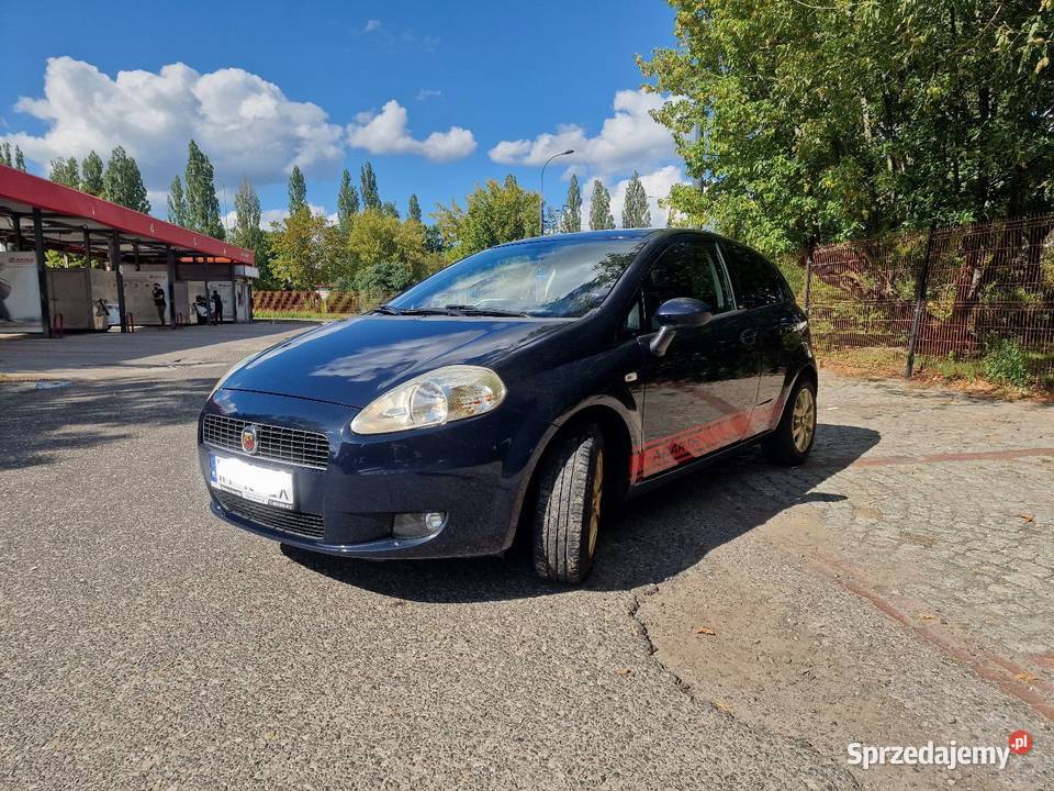 Grande Punto 14 2009r Doinwestowane mazowieckie Warszawa
