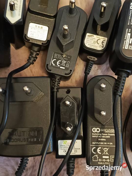 Ładowarki telefoniczne 18 sztuk pakiet w jednej Tychy sprzedam