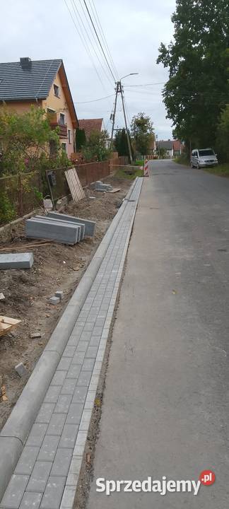 Kanalizacji deszczowa przepusty wjazd Niemodlin usługi budowlane