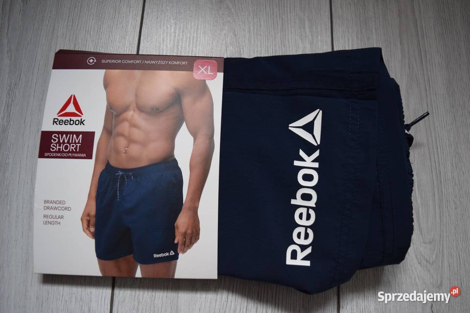 Spodenki Szorty Oryginał REEBOKRozmiar XLDwie Reebok Olsztyn sprzedam