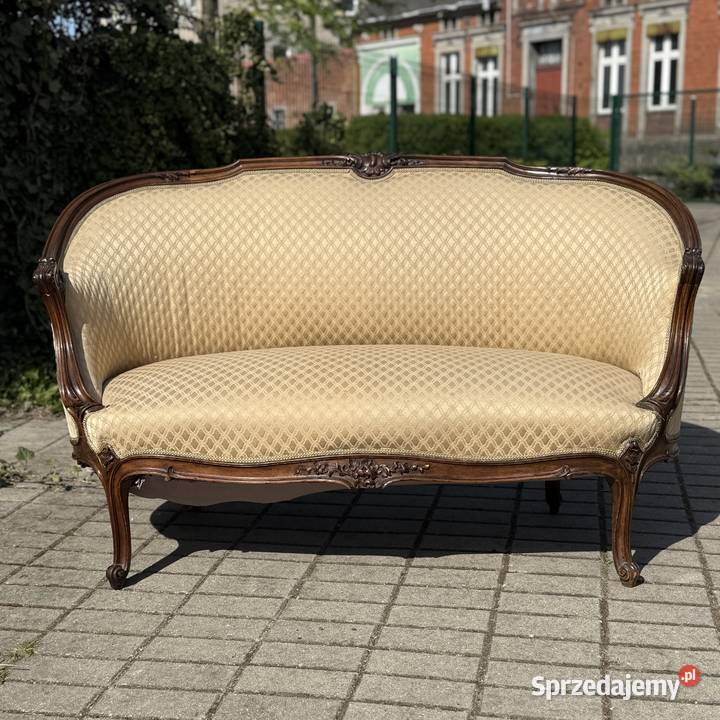 ARTexpert Wygodna pałacowa sofa Ludwik do Dobrzany