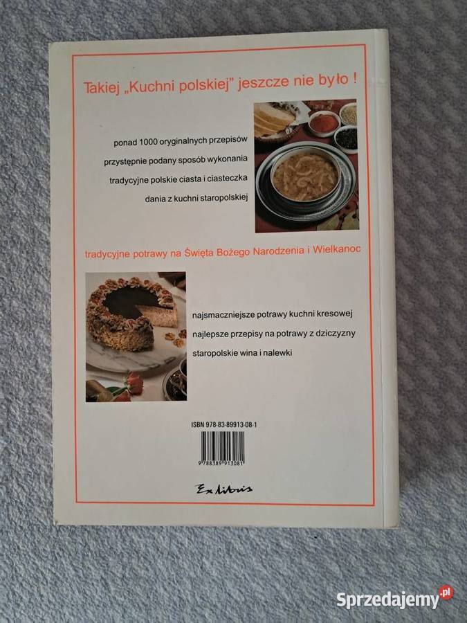 Książka Kuchnia polska tradycyjna do sprzedania sprzedam