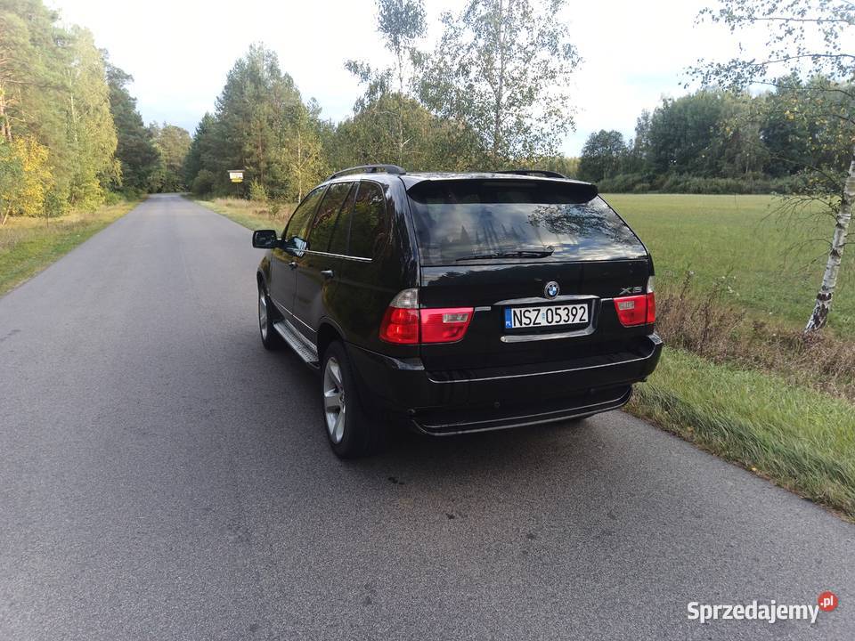 Bmw x5 E53 manualna skrzynia stan Rok produkcji 2004 Szczytno