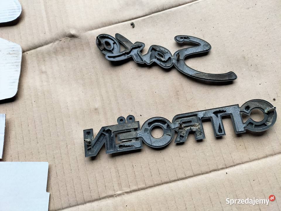 CEITOEN SAXO 2 II ZNACZEK EMBLEMAT NAPIS Kamień-Kolonia