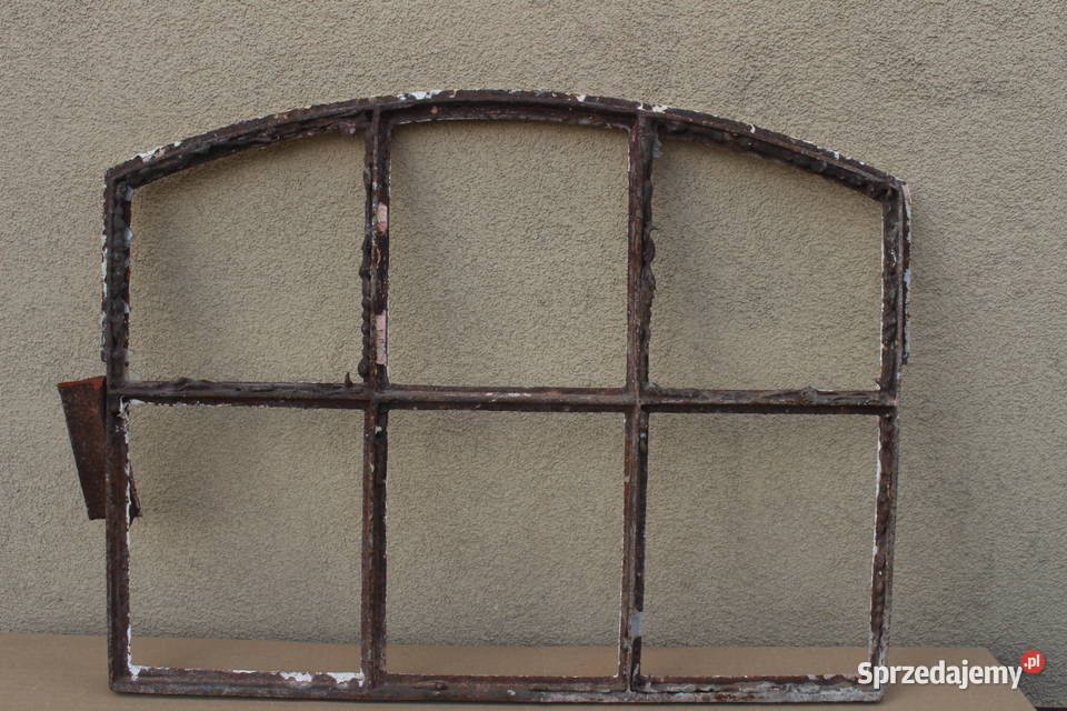 stare okno żeliwne
