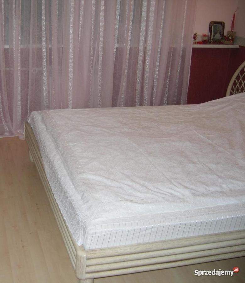 MEBLE DO SYPIALNI RATTAN PRESTIGE ŁÓŻKO I SZAFA wielkopolskie Poznań sprzedam