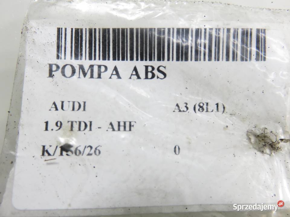 POMPA ABS AUDI A3 8L1 1C0907379E 10096003133 Układ ABS i ESP