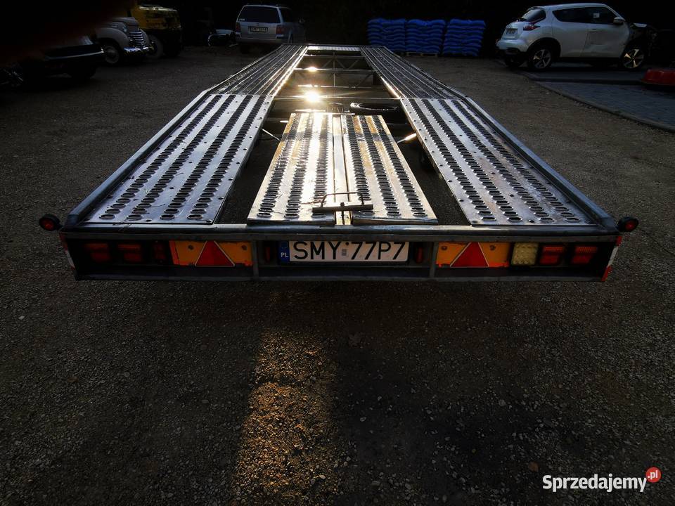 Laweta WIDPOL obrotnica na dwa auta Koziegłowy