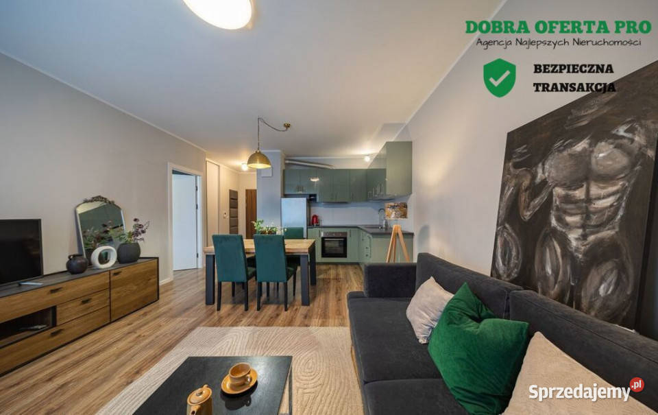 2 pokoje z dużym balkonem Kamienice Gdańsk