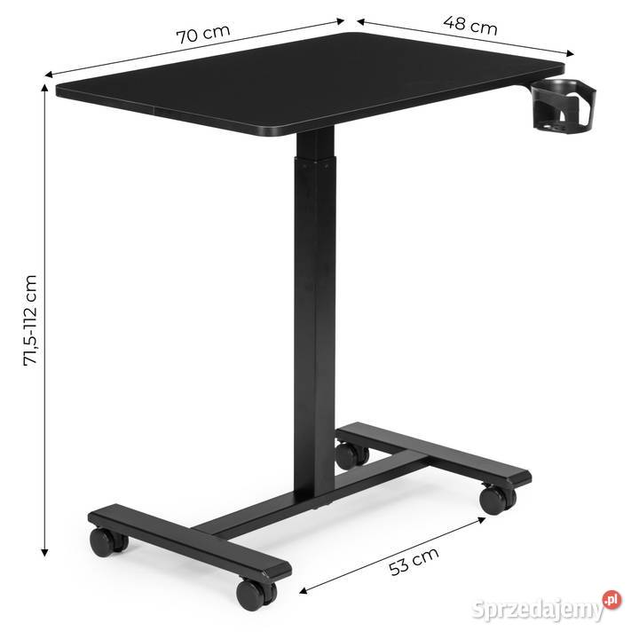 Mobilne biurko pod laptopa
