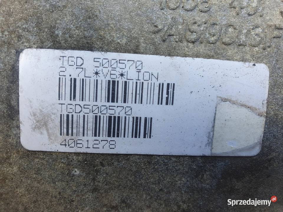 Land Rover Discovery III 27 TDV6 REDUKTOR lubelskie Rudka