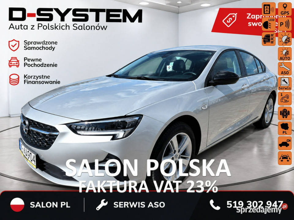 Opel Insignia 2021 Salon Polska 1wł FVAT ABS podlaskie Białystok