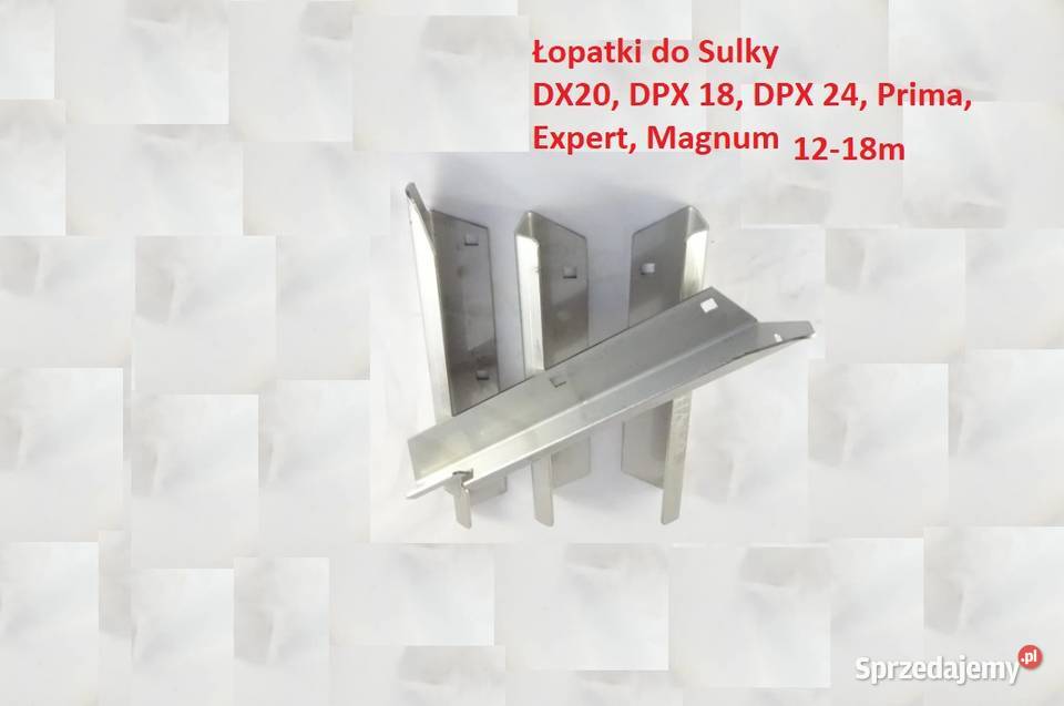 Komplet Łopat do rozsiewacza Sulky DX20 DPX 18 Łuków