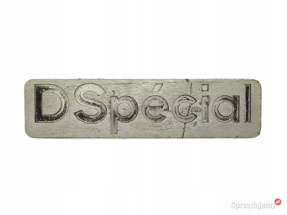 EMBLEMAT LOGO CITROEN DS SPECIAL DSPECIAL RETRO