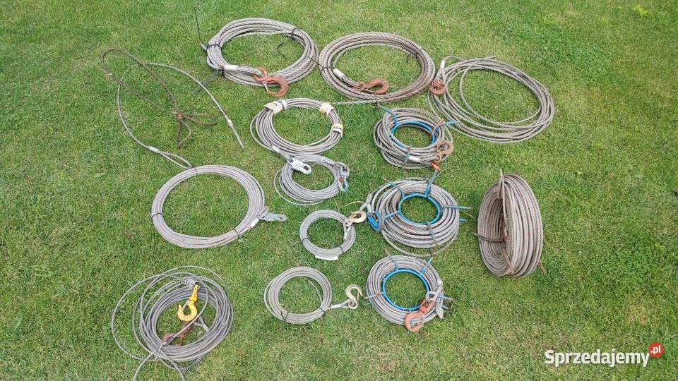 Lina Stalowa Fi 6 do 22 hak liny różne Namysłów