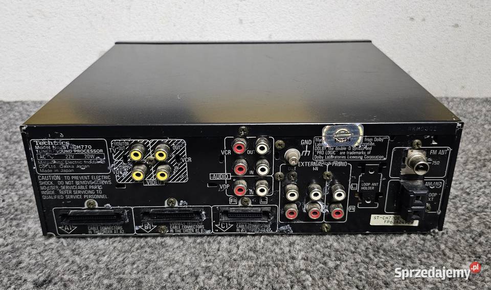 Tuner sound processor Technics STCH770 Radioodtwarzacze Kraków