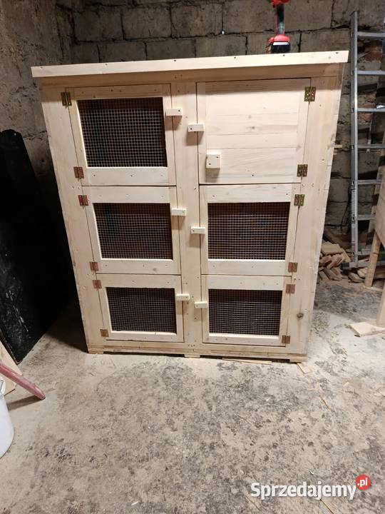 Klatki królików Syców