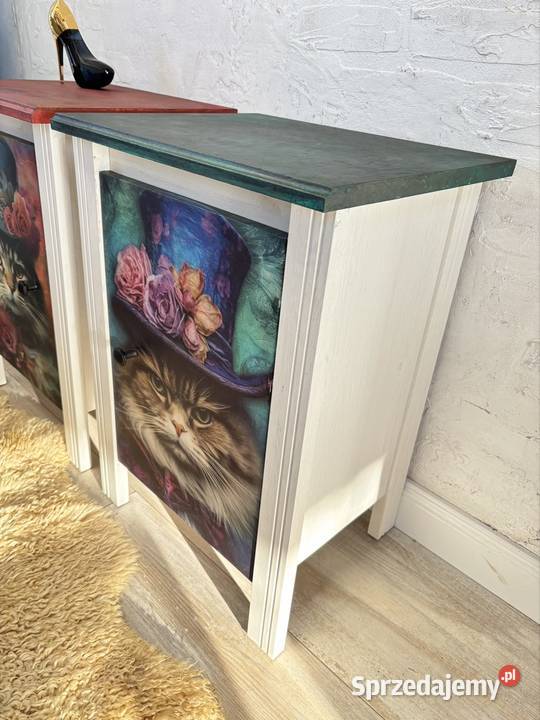 Nocne szafki stylizowane piękne