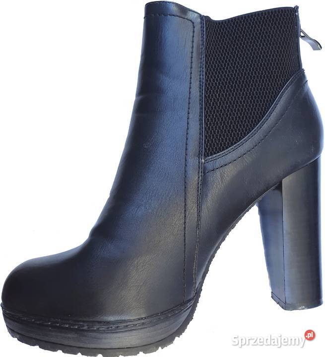 9 Botki damskie czarne obcas 105 stopa 25 Kayla inna Gaszowice sprzedam