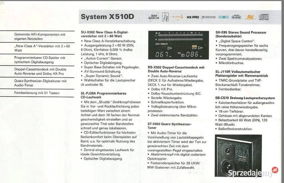 Wieża midi TECHNICS Wieże i miniwieże Kraków