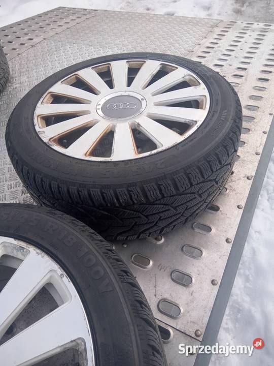 Koła Audi 18 zimowe 5x112 lubelskie Tomaszów Lubelski