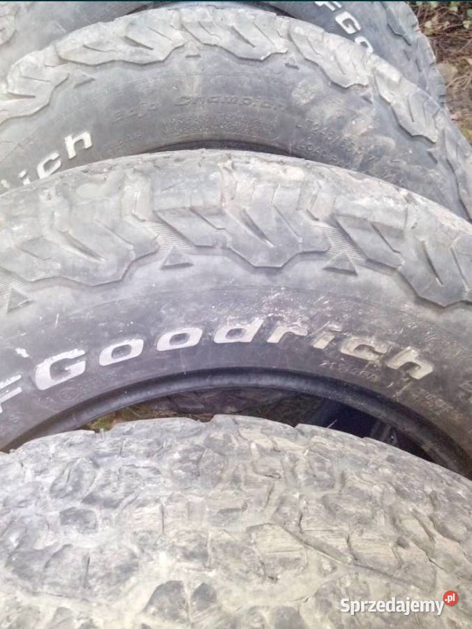 Komolet 4 opony AT BFGoodrich 245 65 R17 śląskie Wisła
