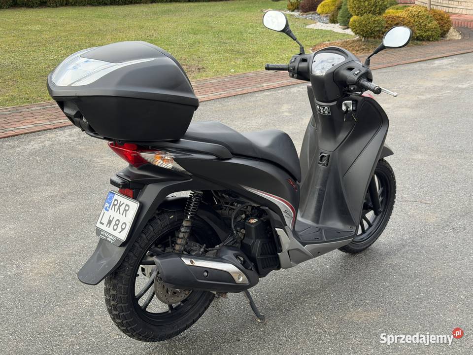 Honda SH125i Sport ABS StartStop 2016r Ze nieuszkodzony podkarpackie Chlebna sprzedam
