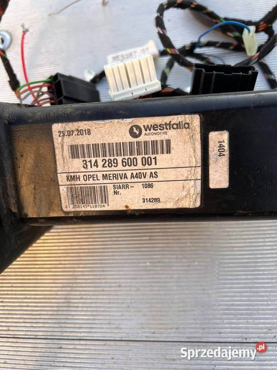 Hak Zaczep Westfalia Meriva Czarnków