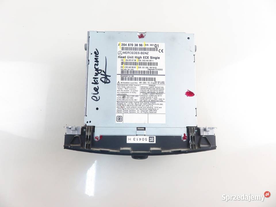 RADIO MERCEDES 204 2048703896 2048706789