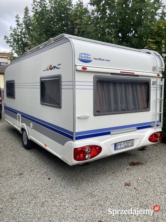 Przyczepa kempingowa hobby 495 Super stan wielkopolskie Poznań
