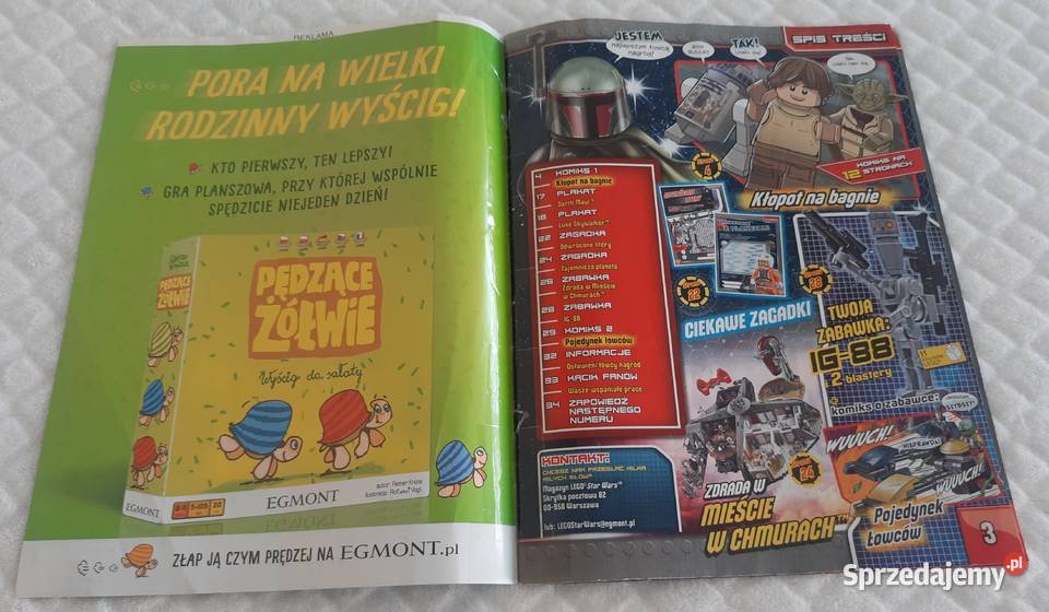 Lego Star Wars 062019 Egmont Książeczki dzieci Rok wydania 2019 Czeladź
