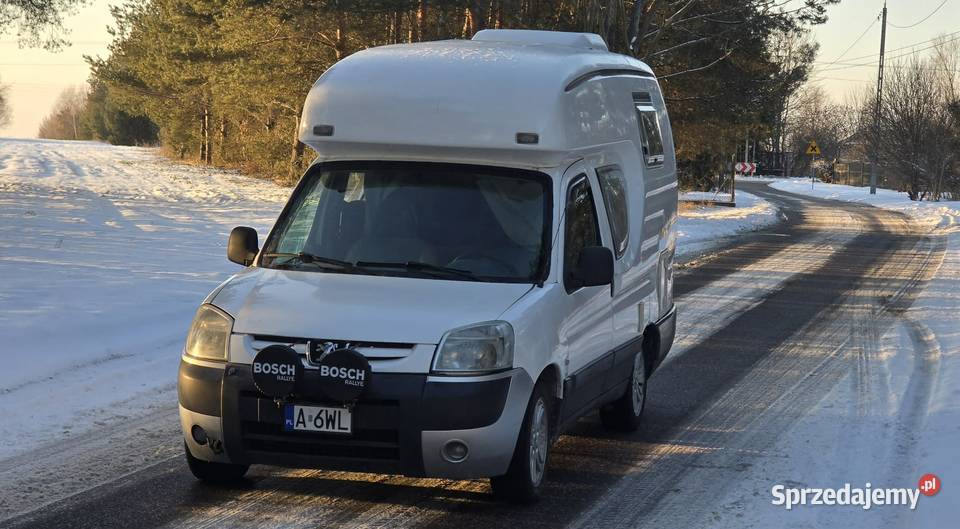 Peugeot Partner Romahome Kompaktowy kamper Warszawa
