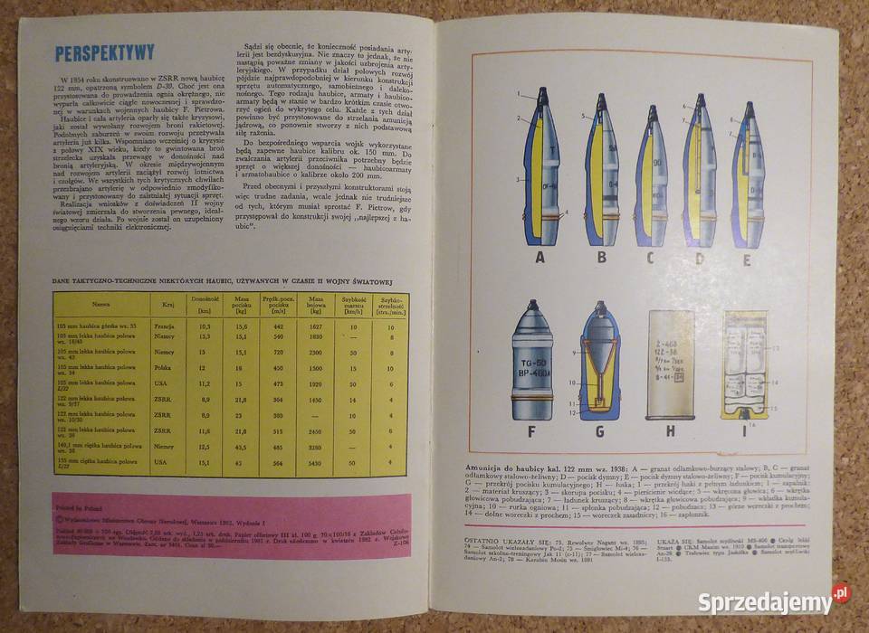 Rychlewski Haubica kal 122 mm wz 1938 militaria, broń, wojskowość Książki naukowe i popularnonaukowe Warszawa