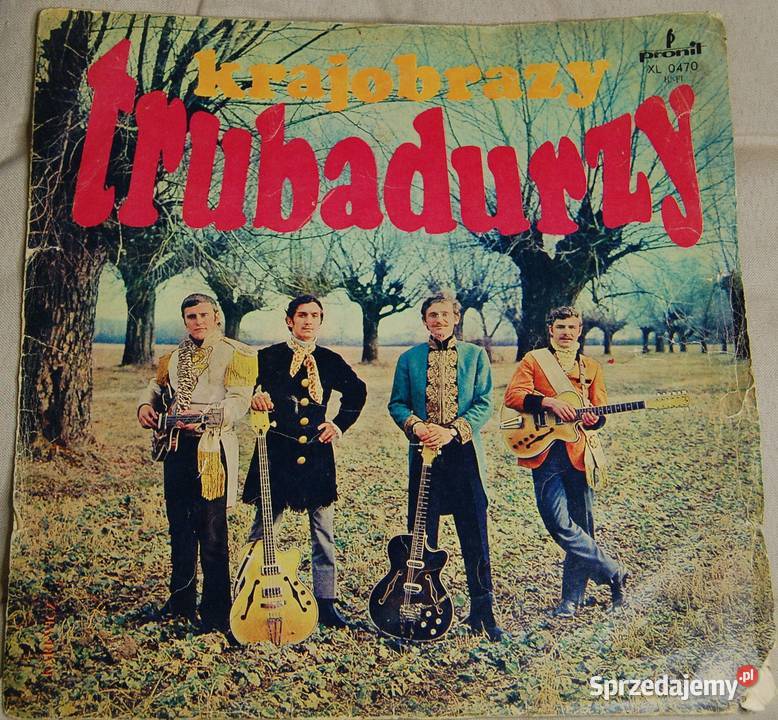 Płyta winylowa TRUBADURZY Krajobrazy 1968 r 1 płyta Warszawa