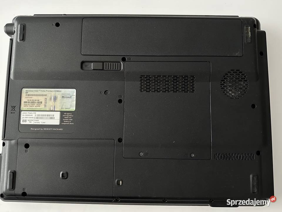 Laptop HP Compaq C700 166GHz3GB DDR2160GBDVDUSB mazowieckie Warszawa