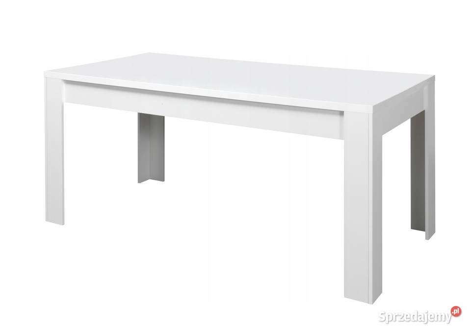 Stół biały nowy 160x90 rozkładany na 200