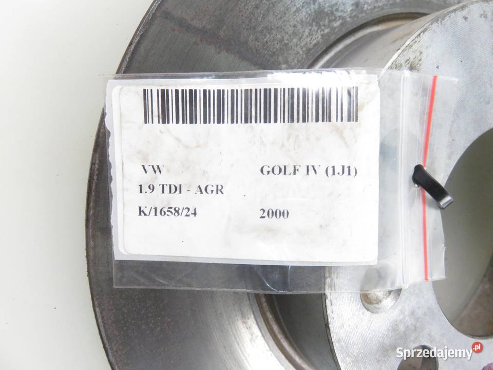 TARCZE HAMULCOWE TYŁ VW GOLF IV 19 TDI osobowe