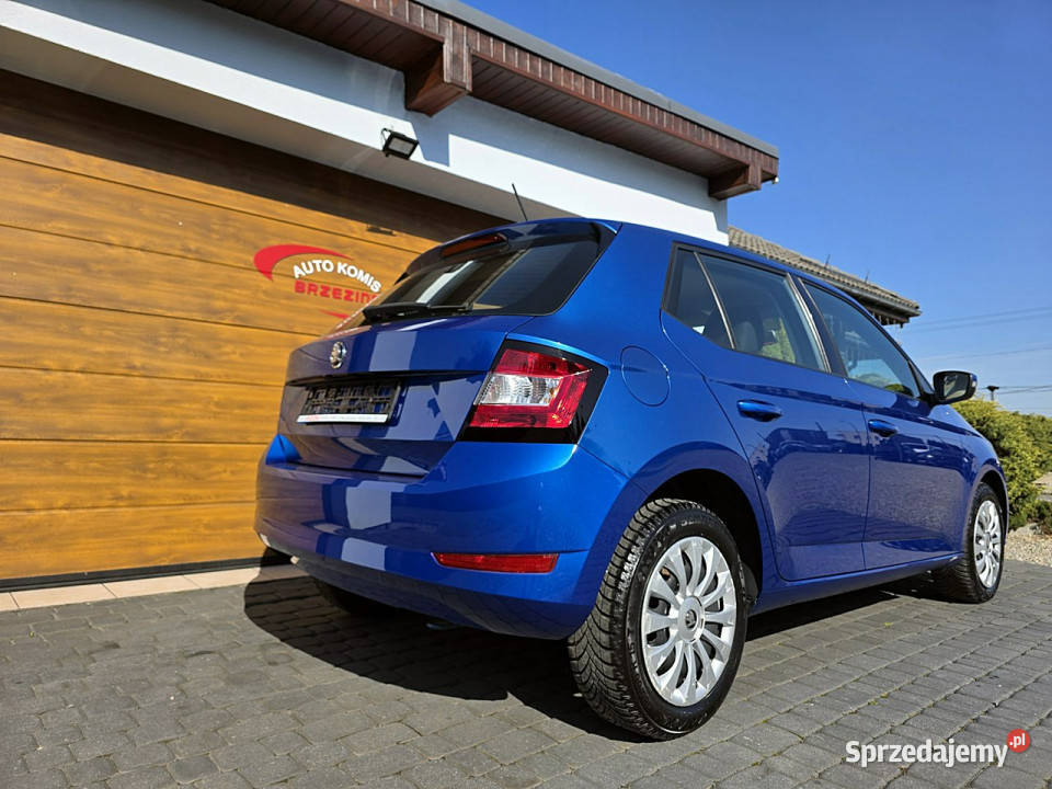 koda Fabia serwis ASO III 2014 niebieski sprzedam