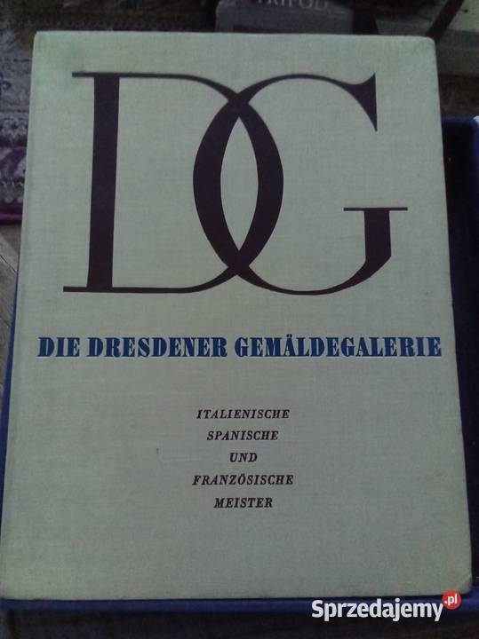 Die dresdener gemaldgalerie italianische Pozostałe Warszawa