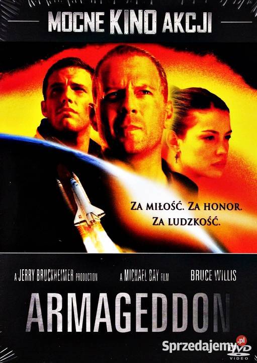 ARMAGEDDON BRUCE WILLIS MOCNE KINO AKCJI