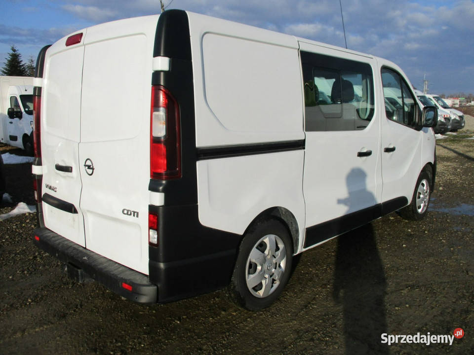 Opel Vivaro L1H1 16 CDTI 120 brygadówka 6 osób furgon Dębica