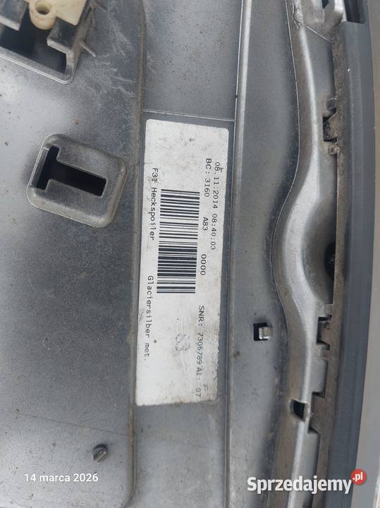 Spoiler lotka BMW 3 F31 Pniewy