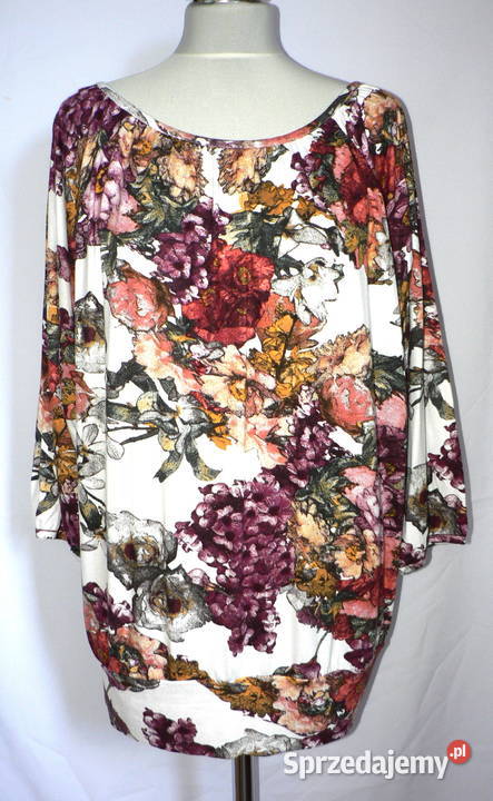 Gina Benottipiękna lużna bluzkamotyl4042 Łódź