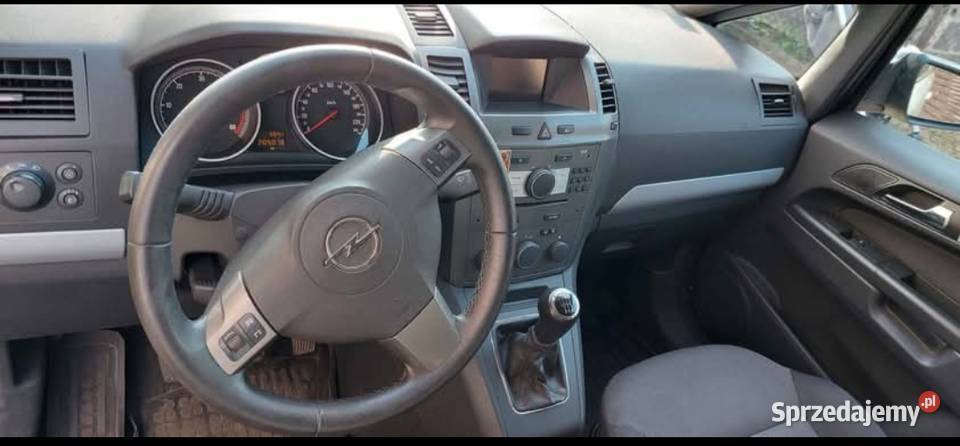 Opel Zafira 2007r manualna warmińsko-mazurskie Szczytno