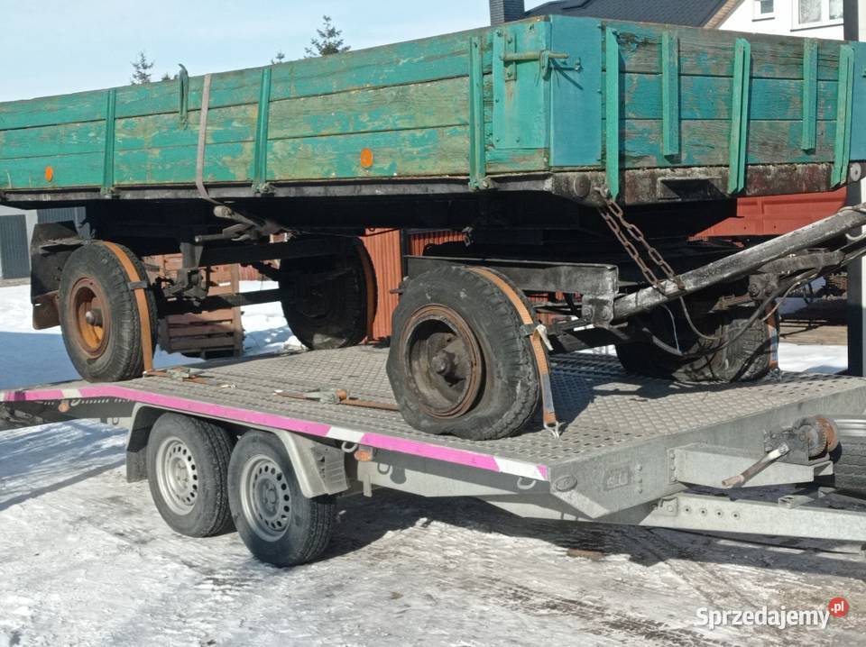 Przyczepa rolnicza bss rolnicza wywrotka lubelskie Krasnystaw