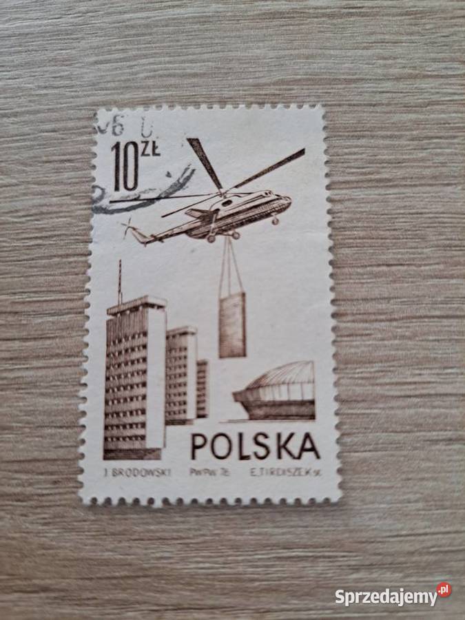 Znaczek Pocztowy Śmigłowiec Transportowy Mi6 sprzedam