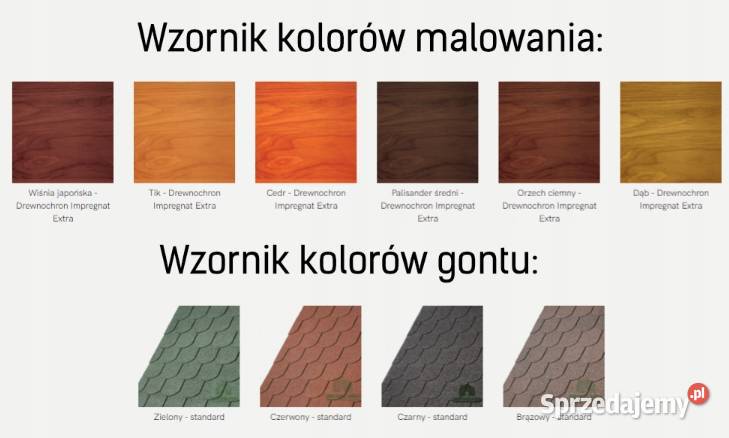 Altana Drewnolandia drewno 350 x 800 x 270 Altany i wiaty Wichrów sprzedam